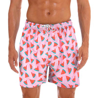 Men's Swim Shorts with Cheerful Print – Milo