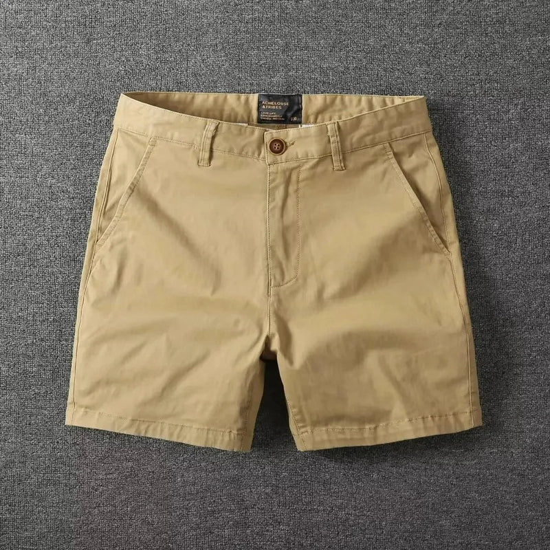 Summer chino shorts with comfort fit – Matteo