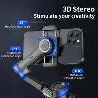 3-Achsen Smartphone Gimbal Stabilisator mit AI-Tracking und Gesichtserkennung – Alvion