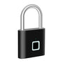 Smart-Fingerabdruck-Vorhängeschloss mit USB-Ladung und wasserdichtem Design – Titan