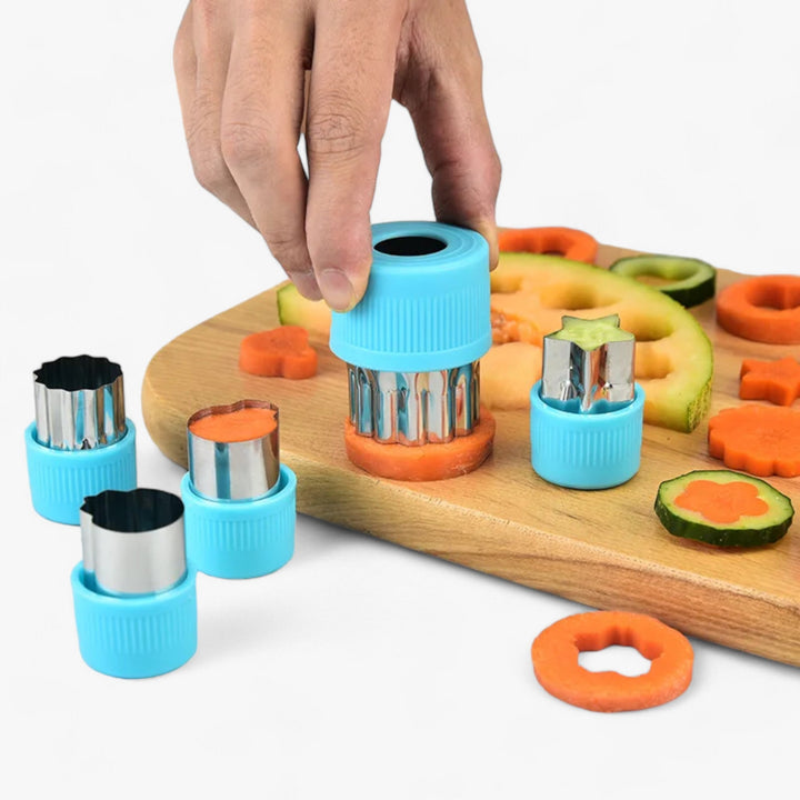 Set creativo de cortadores para galletas y frutas – StarHeart