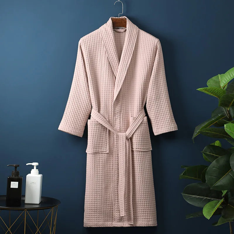 Soft cotton bathrobe for comfort & relaxation - Robin