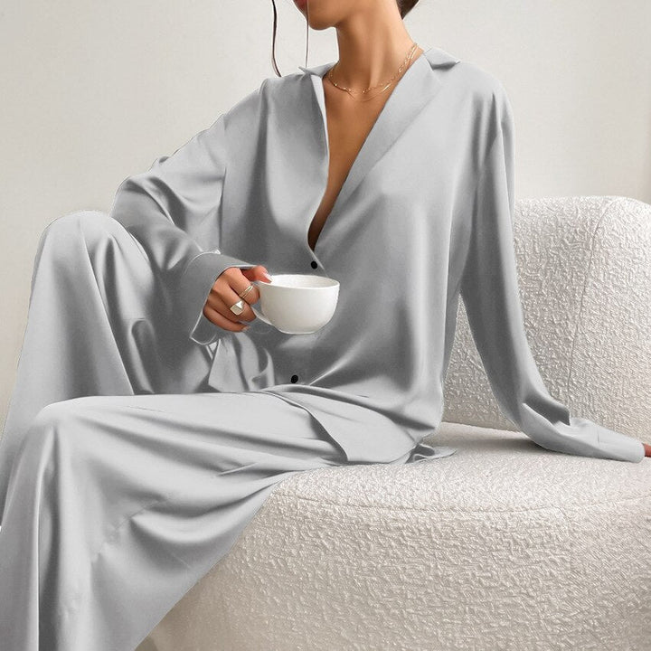 Satin Pajama Set – Isabella Autumn Magic Edition