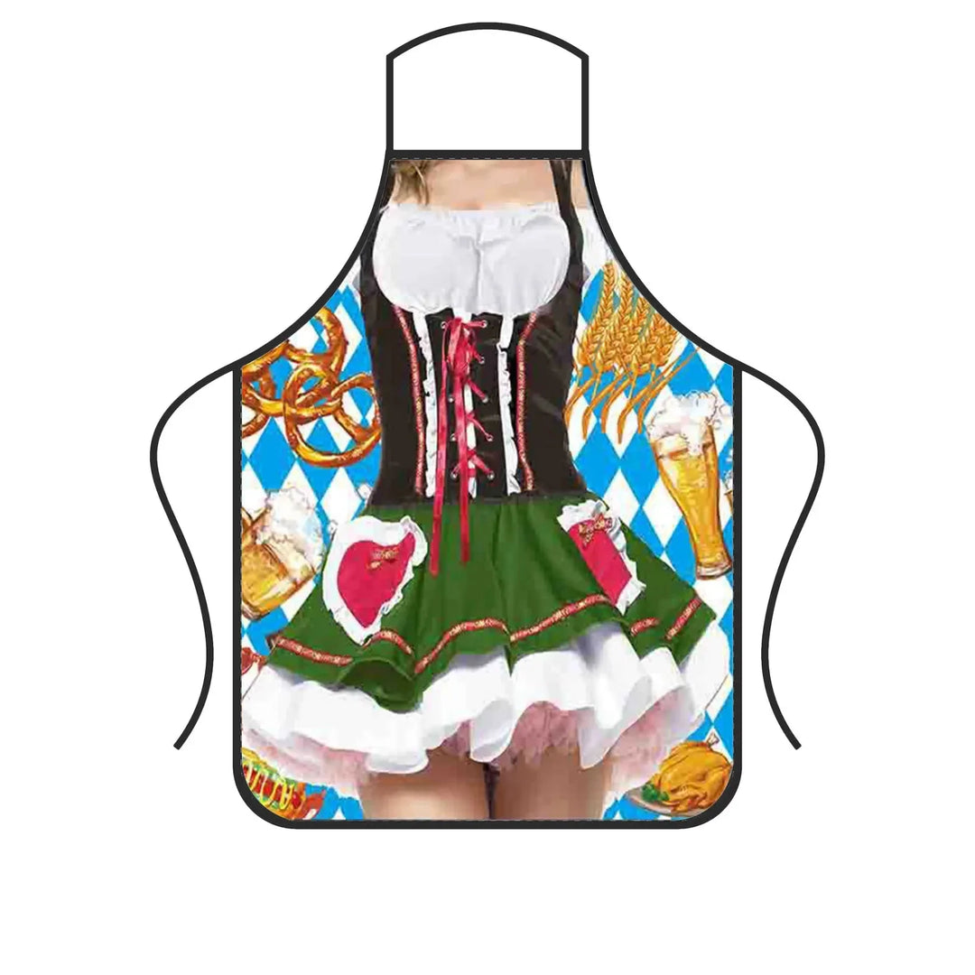 Divertido delantal de cocina de Baviera y delantal para fiestas – GaudiGrill Oktoberfest 2025