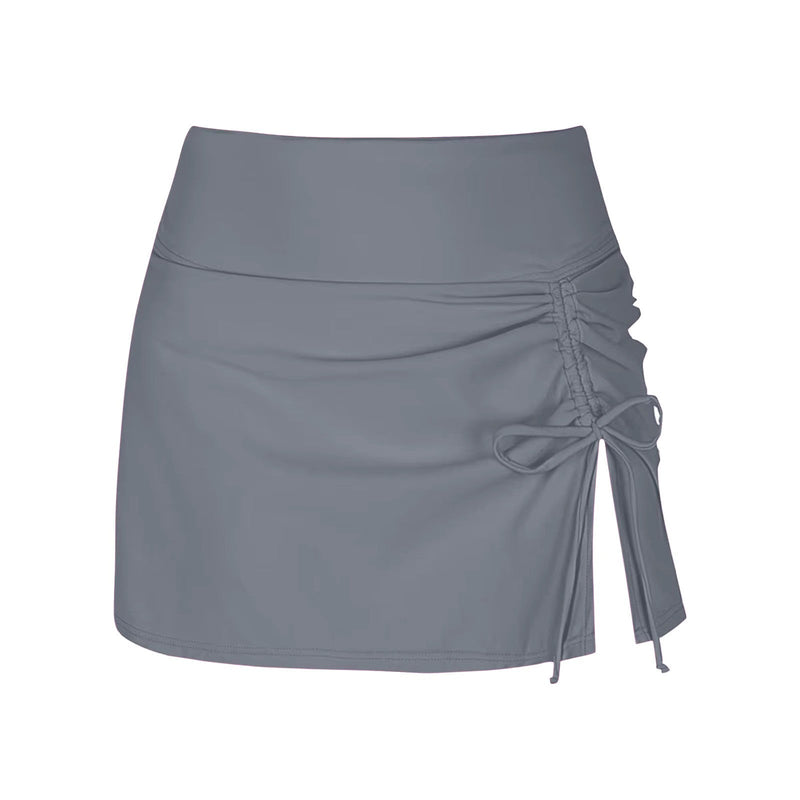 Women's swim shorts with side slit – Liv