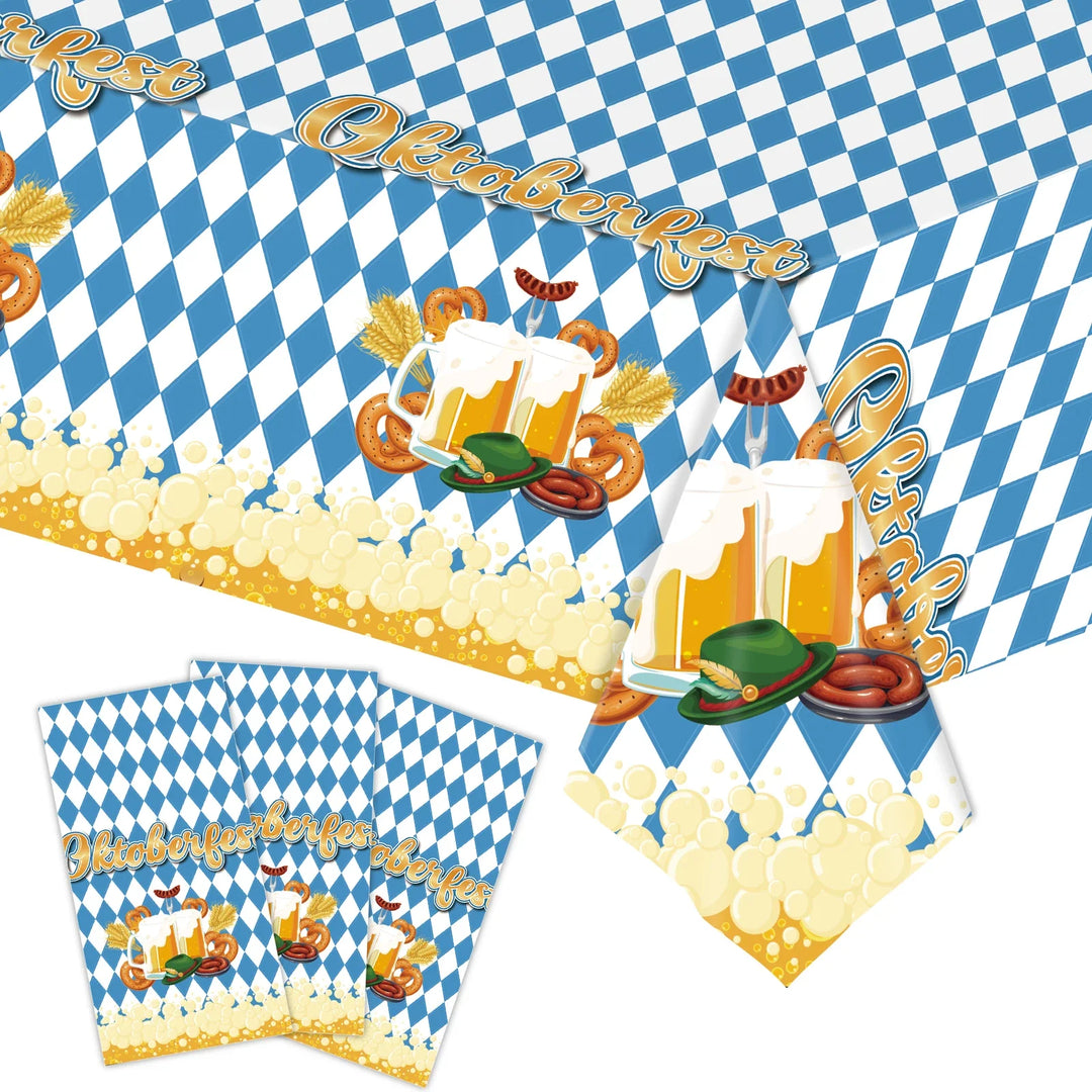 Tablecloth in Oktoberfest Design – FestTafel Oktoberfest 2025 1+1 FREE
