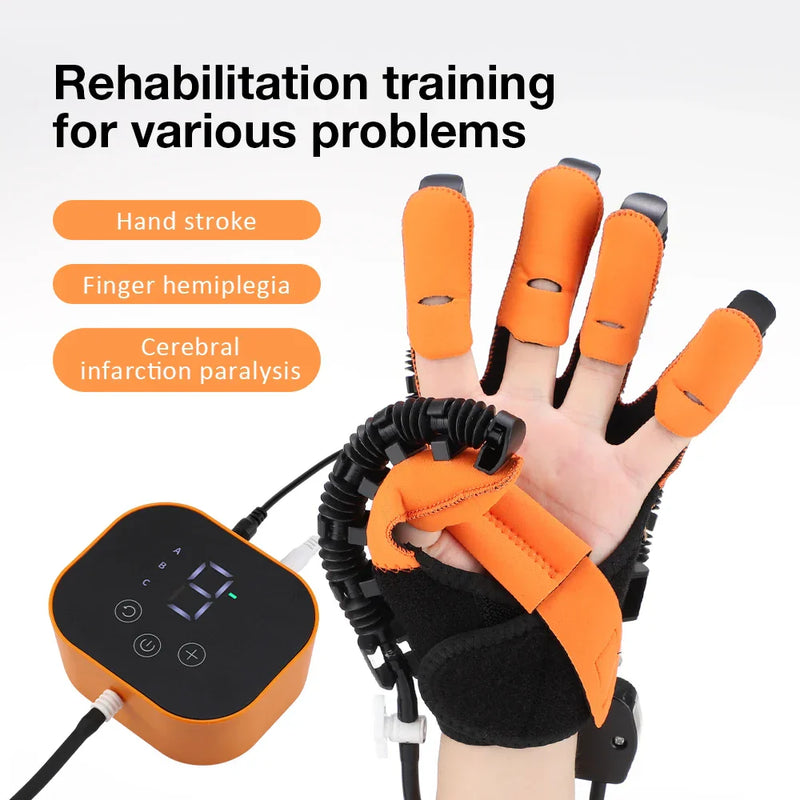 3-i-1 elektrisk rehabiliteringshanske for slagrehabilitering og håndterapi – Soren