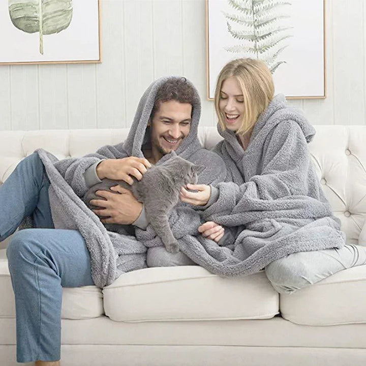 Oversized Flannel Throw Blanket for Women & Men – FleeceHaven
