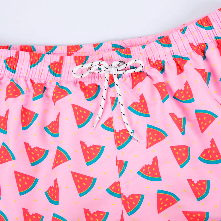Men's Swim Shorts with Cheerful Print – Milo