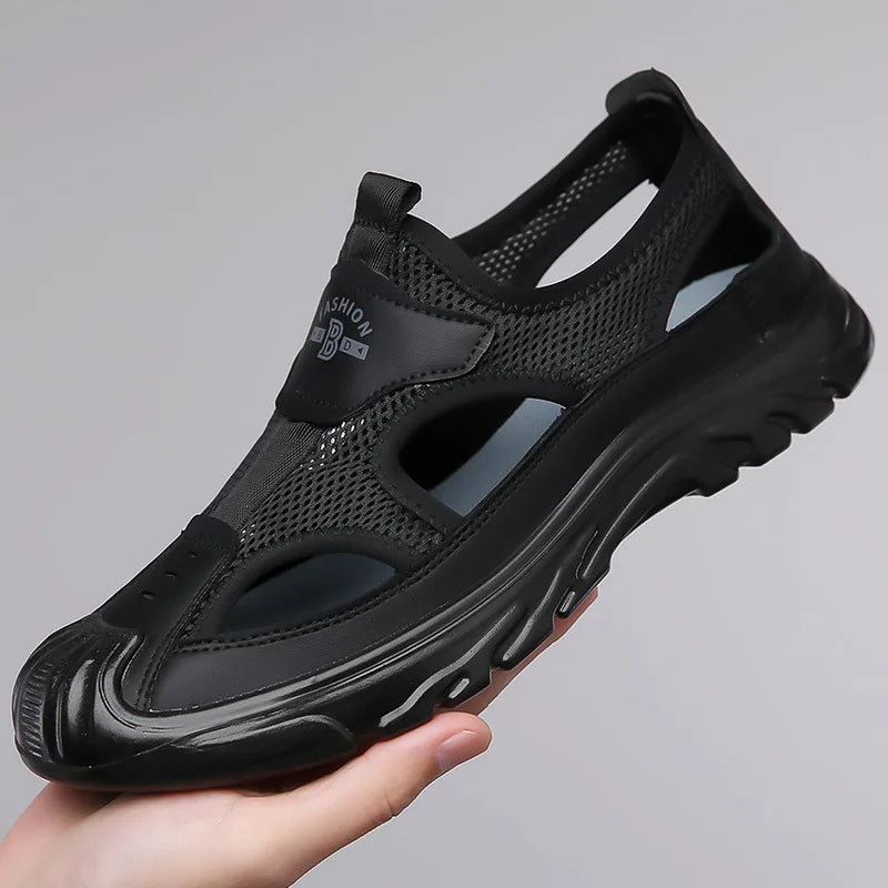 Breathable & Stylish Mesh Sandals for Men – Leon