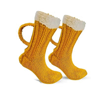 Unisex sokker i ølkrus-design – SchaumSocken Oktoberfest 2025