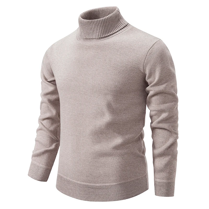 Soft & Comfortable Men's Cotton Turtleneck Sweater – Jonas