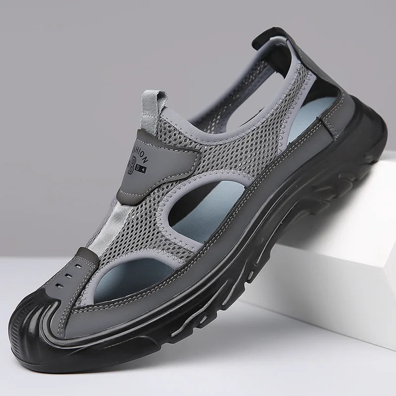 Breathable & Stylish Mesh Sandals for Men – Leon