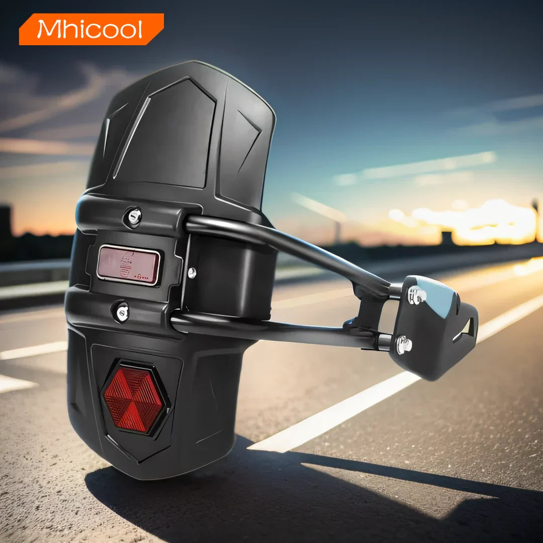Universal Motorcycle Rear Wheel Guard with Reflector – RoadGuard