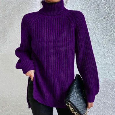Turtleneck Sweater for Women - Velmora