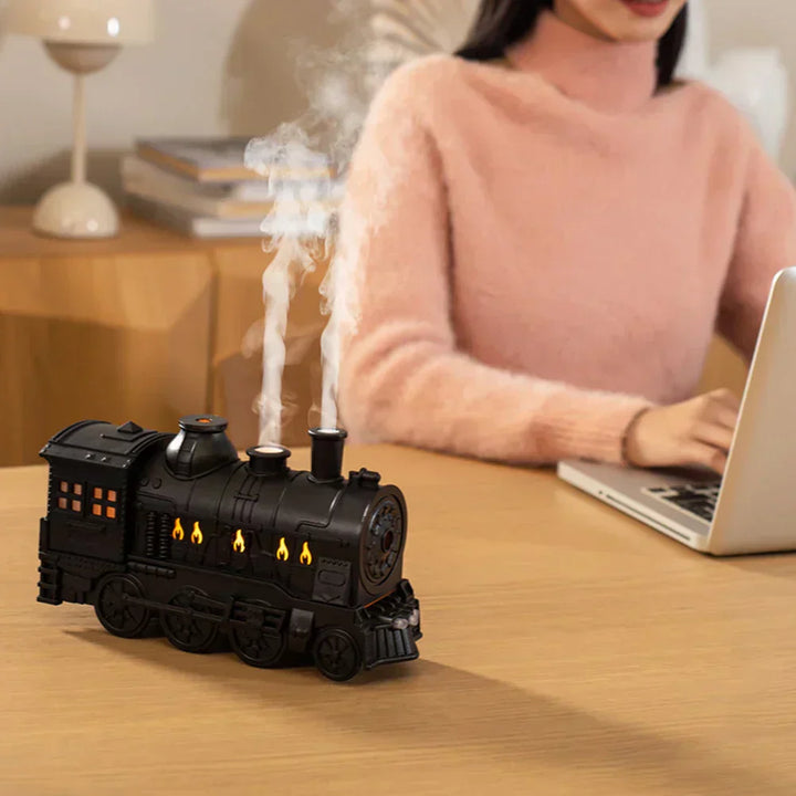 Aromaterapi Lokomotiv-Diffuser & Luftfugter – SteamLuxe