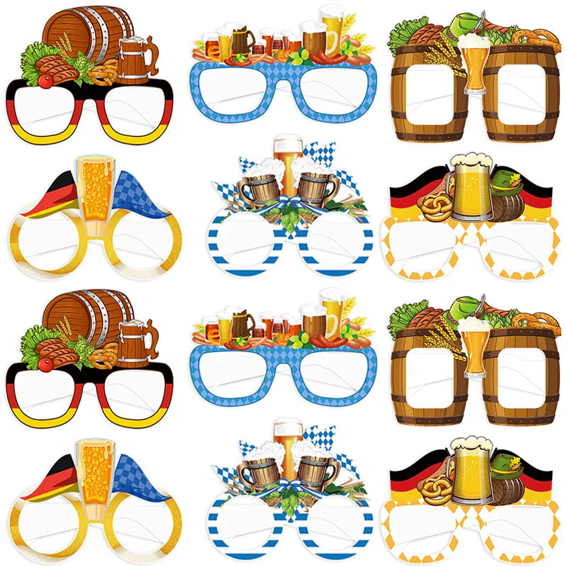 Photo Glasses Set (12 Pieces) – GaudiGlasses Oktoberfest 2025