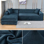 Stretch Velours Sofabezug mit luxuriöser Verarbeitung – Sofina