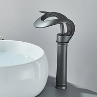 Mixing faucet with waterfall spout - Flowarc