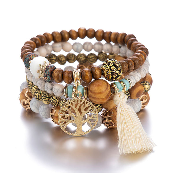 Life Tree Beaded Bracelet – Elowen