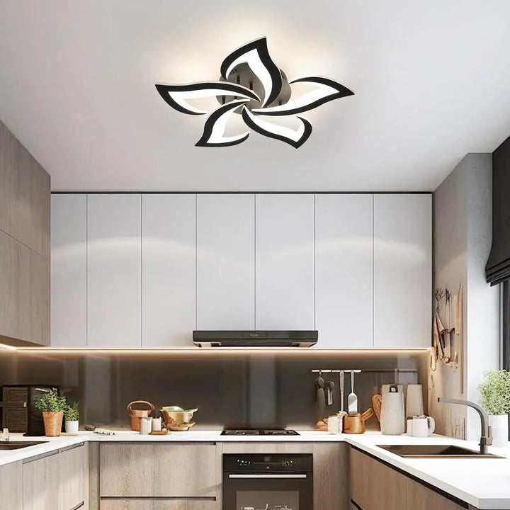 Modern Acrylic Chandelier with Remote Control - Lunora