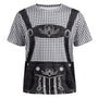 T-Shirt im Lederhosen-Look – WiesnShirt Oktoberfest 2025