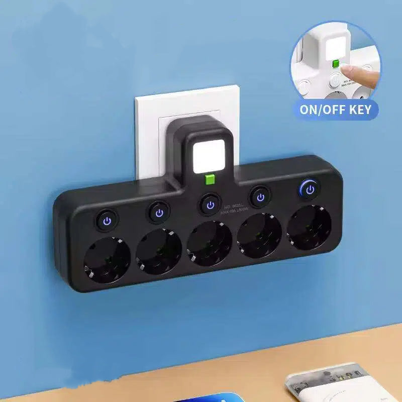 Power Strip with USB and Switches | Multi-Outlet Surge Protector 2500W 27