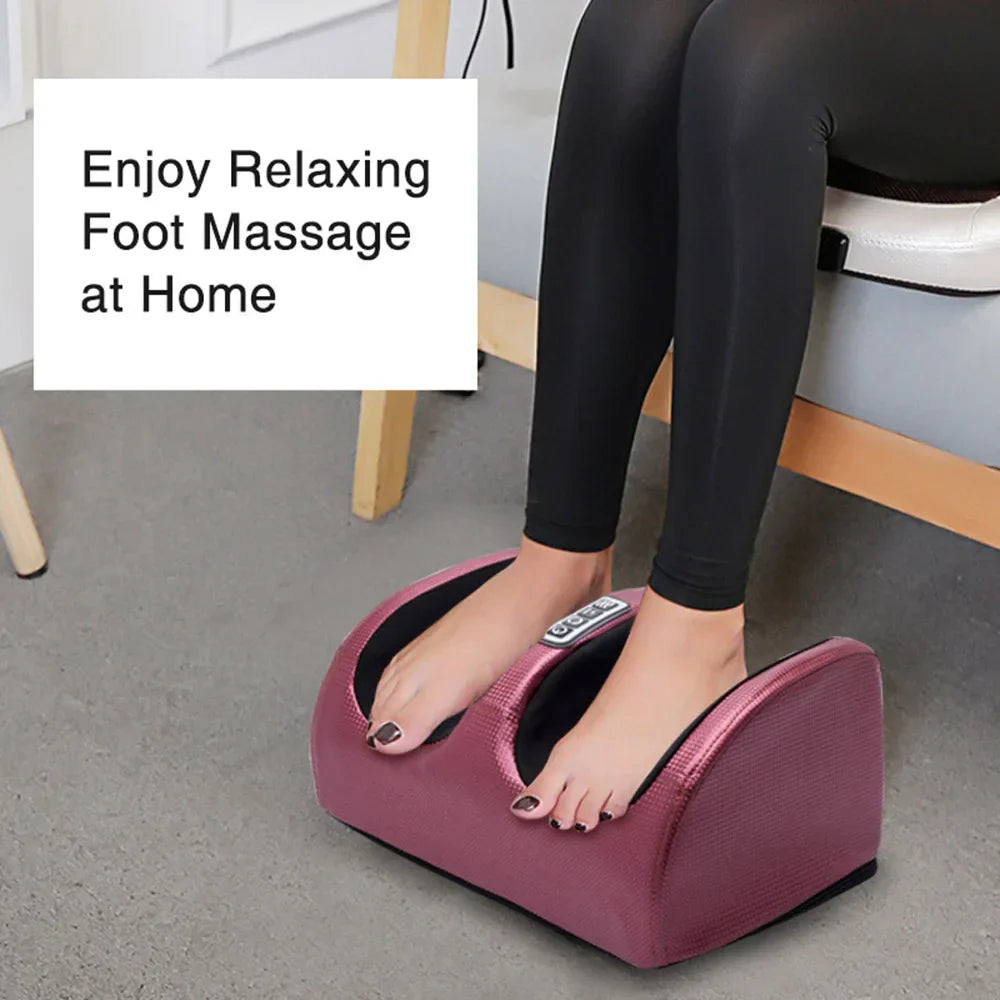Elektrisk fotmassasjeapparat med varme og shiatsu-terapi - RelaxFoot