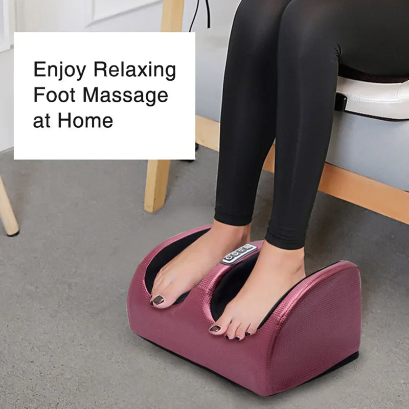 Elektrisk fotmassasjeapparat med varme og shiatsu-terapi - RelaxFoot
