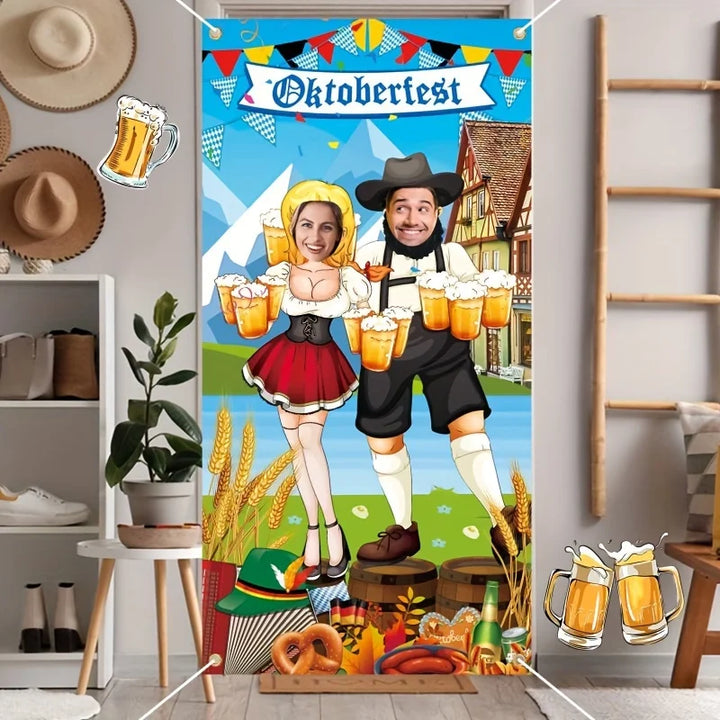 Foto-baggrund i Oktoberfest-design – GaudiKulisse Oktoberfest 2025