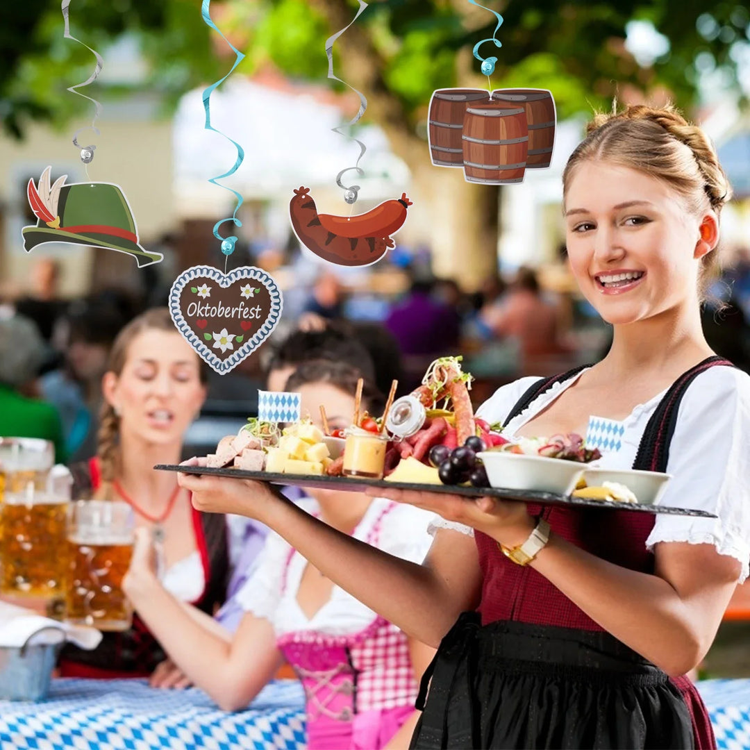 Hengende dekorasjonssett – FestWirbel Oktoberfest 2025 (1+1 Gratis)