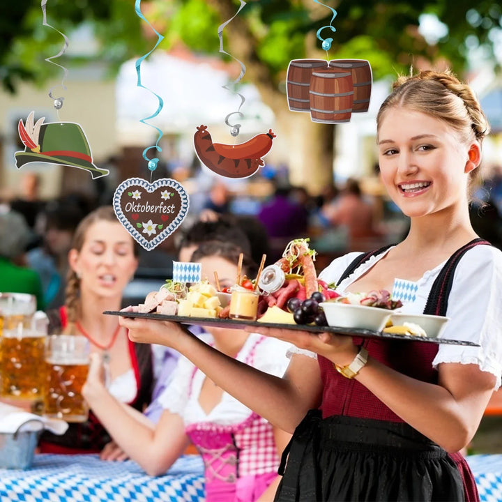 Hengende dekorasjonssett – FestWirbel Oktoberfest 2025 (1+1 Gratis)