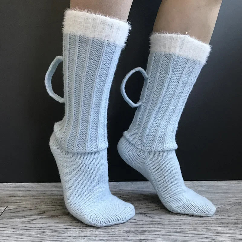 Unisex sokker i ølkrus-design – SchaumSocken Oktoberfest 2025