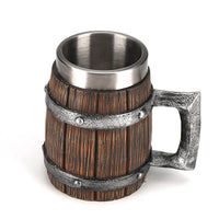 Wooden Beer Mug with Stainless Steel Insert (600 ml) – OakMug Oktoberfest 2025