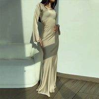 Vestido elegante de manga larga - Elisa