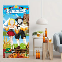 Foto-baggrund i Oktoberfest-design – GaudiKulisse Oktoberfest 2025
