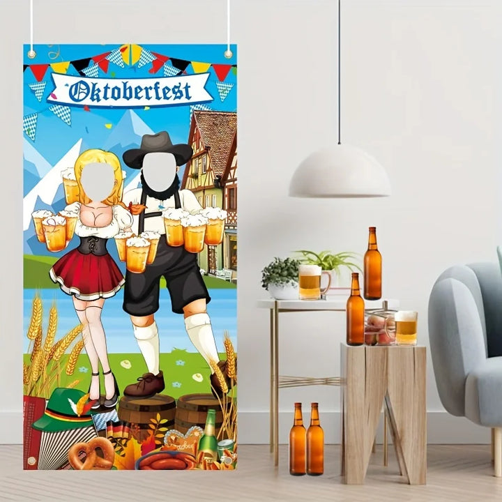 Foto-baggrund i Oktoberfest-design – GaudiKulisse Oktoberfest 2025