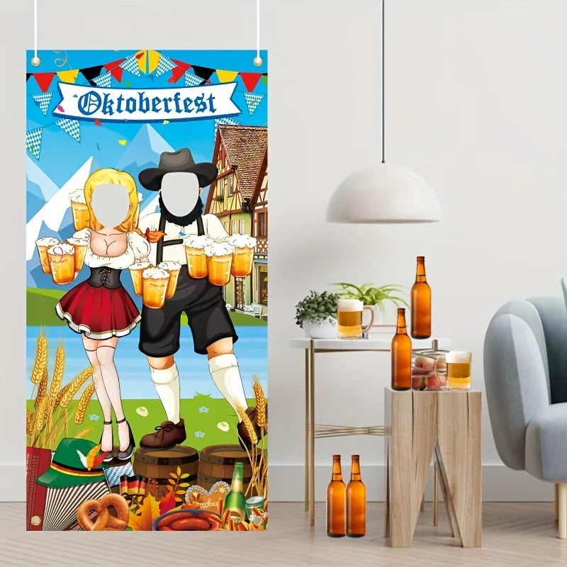 Foto-baggrund i Oktoberfest-design – GaudiKulisse Oktoberfest 2025