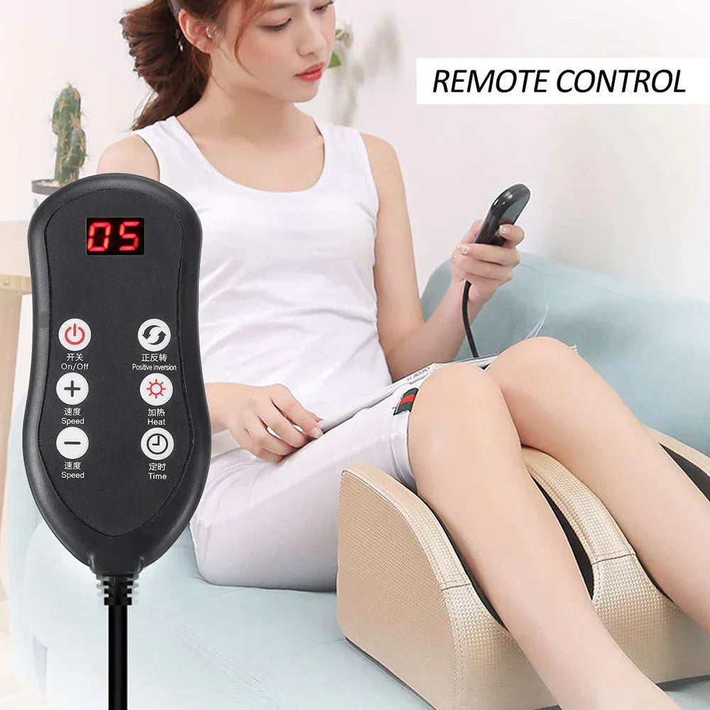 Elektrisk fotmassasjeapparat med varme og shiatsu-terapi - RelaxFoot