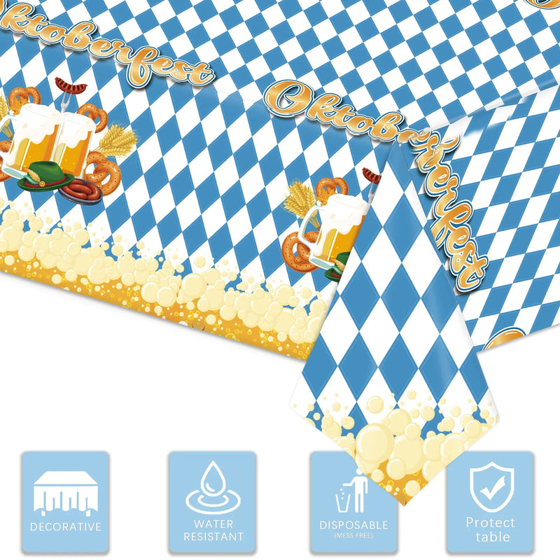 Tablecloth in Oktoberfest Design – FestTafel Oktoberfest 2025 1+1 FREE