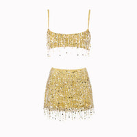 Sequin Tassel Bikini Set – Riviera