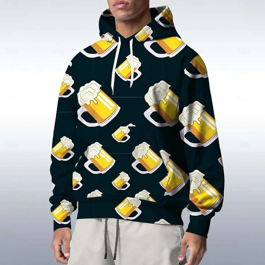 3D Beer Mug Hoodie – ProstStyle Oktoberfest 2025