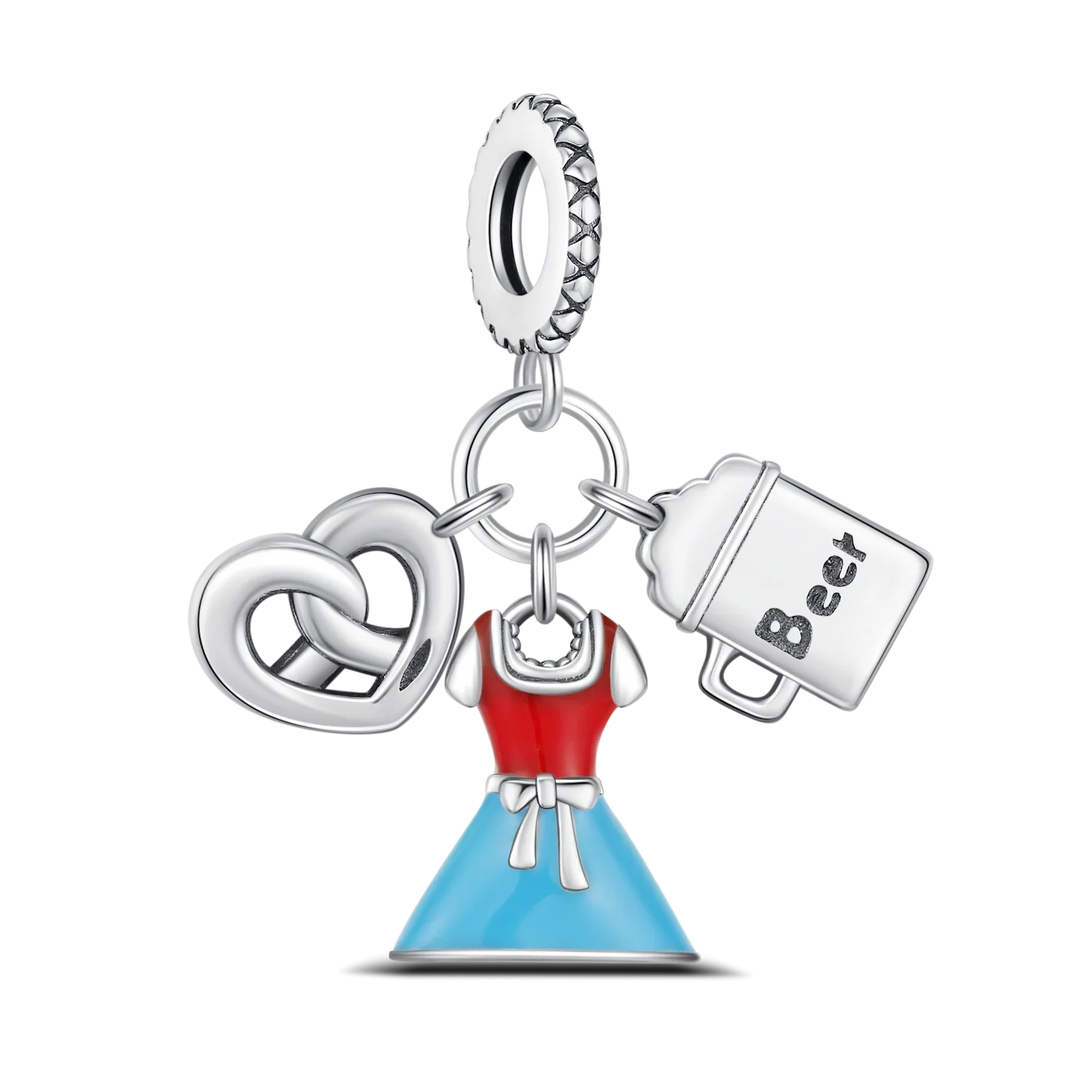 Silver Bracelet Charms – HeartGlow Oktoberfest 2025