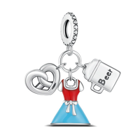 Silver Bracelet Charms – HeartGlow Oktoberfest 2025