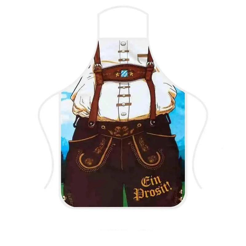 Divertido delantal de cocina de Baviera y delantal para fiestas – GaudiGrill Oktoberfest 2025