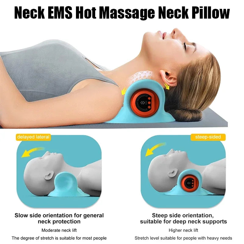 Electric Neck and Shoulder Massager with Traction Support – Lyra