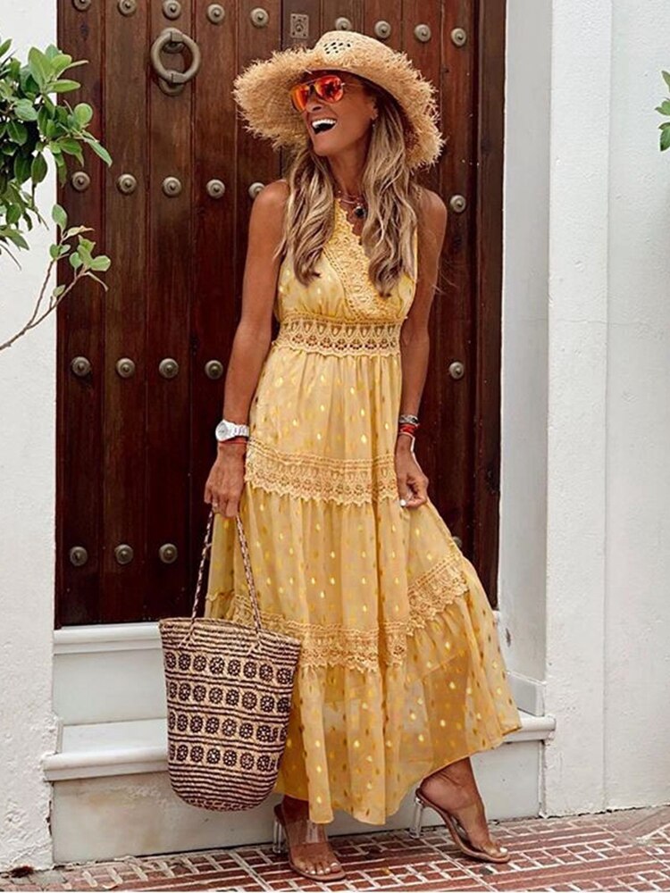 Boho Ibiza Dress - Solana