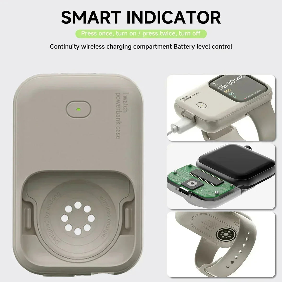 Tragbares kabelloses Ladegerät für Apple Watch – WatchCharge (1+1 KOSTENLOS)
