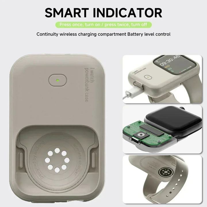 Tragbares kabelloses Ladegerät für Apple Watch – WatchCharge (1+1 KOSTENLOS)