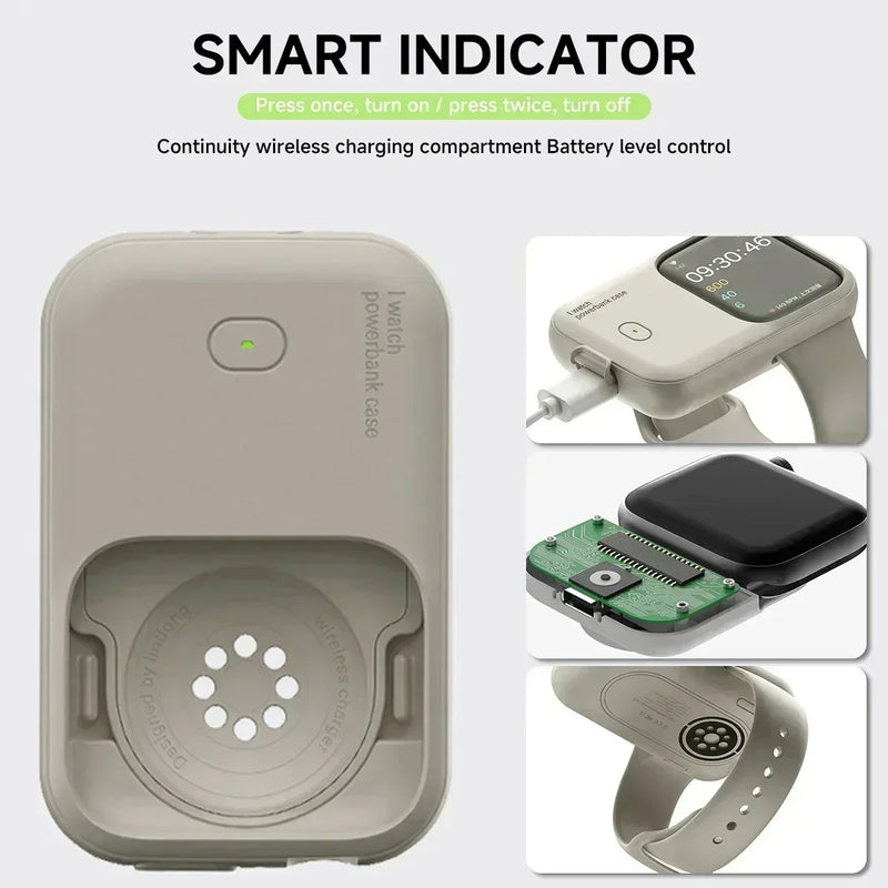 Tragbares kabelloses Ladegerät für Apple Watch – WatchCharge (1+1 KOSTENLOS)